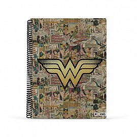 Cuaderno Universitario Rayado Wonder Woman