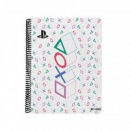 Cuaderno Universitario Cuadriculado Playstation