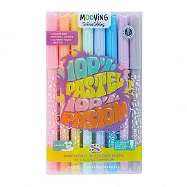 Coloring - Marcadores Color Pastel x 8