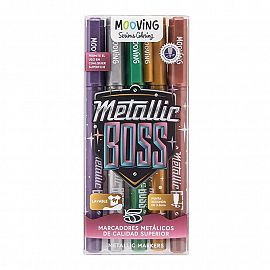 Coloring - Marcadores Metalicos x 5