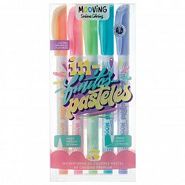 Coloring - Microfibras Pastel x 5