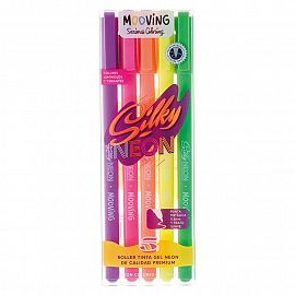 Coloring - Roller Tinta Gel Neon x 5