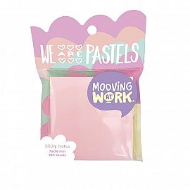 MAW Pastel - Notas Adhesivas 76 x 76 mm 100 hjs.