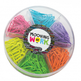 MAW - Kit 6 en 1 Paper Clips 33 mm 6 colores 