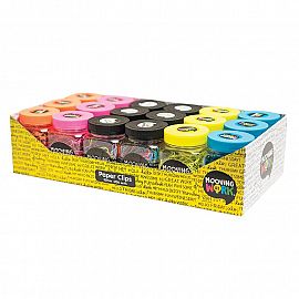 MAW - Display Paper Clips 33mm - 18 Frascos x 200u.