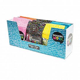 MAW - Display Paper Clips 50mm - 18 Packs/bolsitas x 25u.