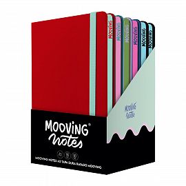 Mooving Notes A5 Tapa Dura Rayado