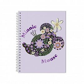 Cuaderno A4 Tapa dura 96 hjs. Minnie Mouse