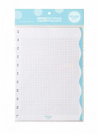 Mooving Loop - Repuesto Carta Cuadriculado 30 hjs.