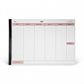 Planner mensual escritorio 47 Street