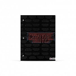 Carpeta Nro.3 con cordon Stranger Things