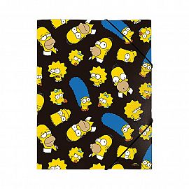 Carpeta Oficio 3 solapas Simpsons