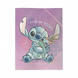 Carpeta Oficio 3 Solapas Stitch