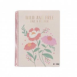 Cuaderno Universitario Rayado Garden
