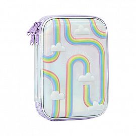 Cartuchera Doble EVA Rainbow 