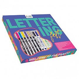 Coloring - Set Lettering Fest x 23