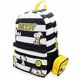 Mochila Snoopy Stripes