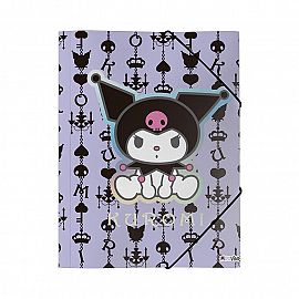 Carpeta Oficio 3 Solapas Kuromi