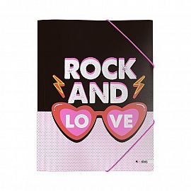 Carpeta Oficio 3 Solapas Rocker