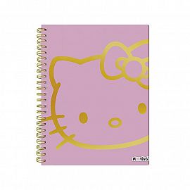 Cuaderno A4 Tapa dura 96 hjs. Hello Kitty
