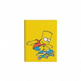 Cuaderno 16x21 T/F Abrochado 48 hjs. Simpsons