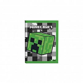 Cuaderno 16x21 T/F Abrochado 48 hjs. Minecraft