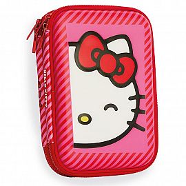 Cartuchera Doble EVA Hello Kitty