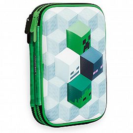 Cartuchera Doble EVA Minecraft