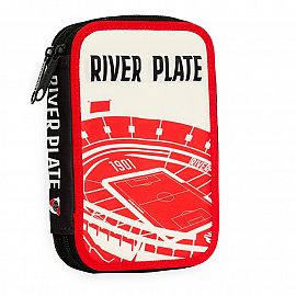 Cartuchera 2 Pisos River Plate