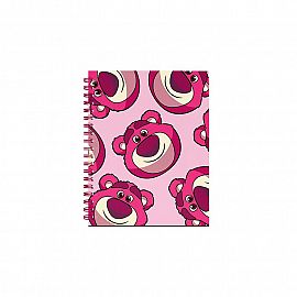 Cuaderno 16x21 espiral Tapa Dura 80 hjs. Lotso