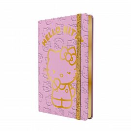 Mooving Notes A5 Tapa Dura Rayado Hello Kitty