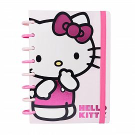 Mooving Loop - Cuaderno de Discos A5 Hello Kitty
